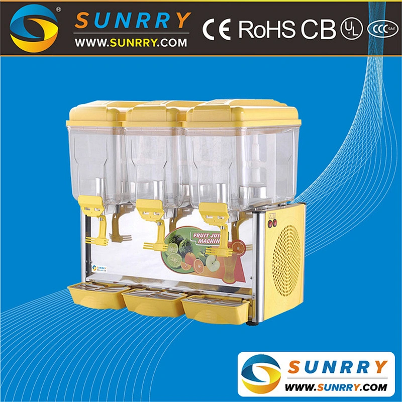 Best price of 3 tanks electric refrigerated cold beverage dispenser