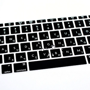 Wholesale China Import Mongolian black silicone keyboard cover Custom Silicone Keyboard Cover For Macbook 12