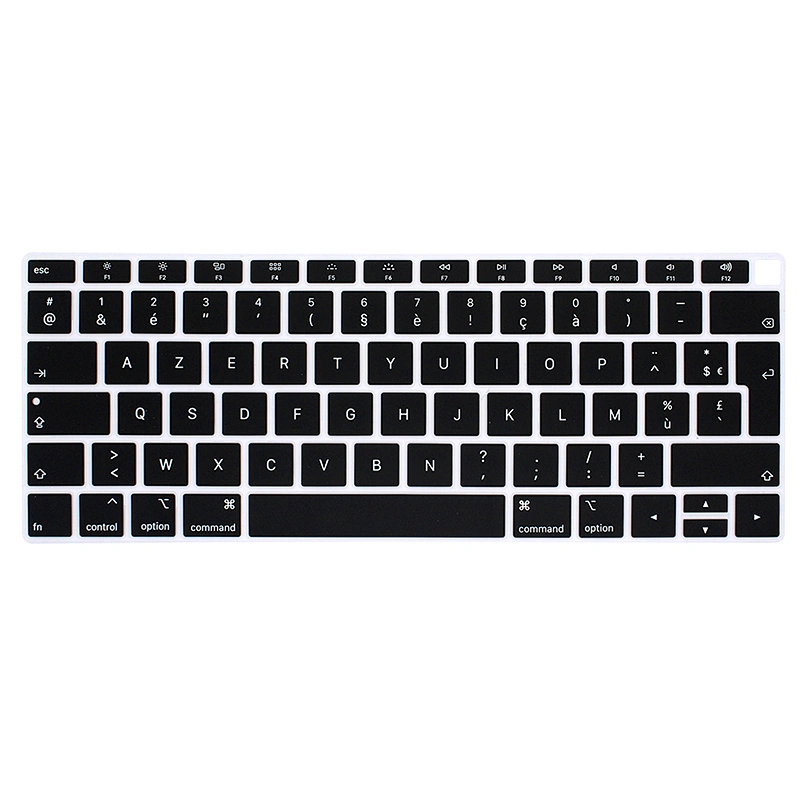 Hot Selling Russian French swedish portuguese keyboard ali baba in italian keyboard Silicone Keyboard For Macbook Air 13 15