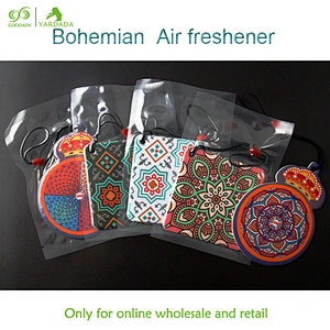 The green gourd shape hangs the air freshener, applies the handbag / wardrobe / bedroom / car, cheap sell popular.