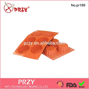 pr188 Novelty FDA Approval sunflower silicone fondant mold Top Quality BPA Free Funny Silicone Cake Molds
