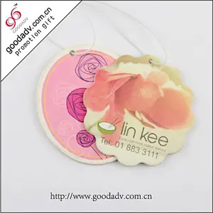 Smile custom car air fresheners hanging plant in China