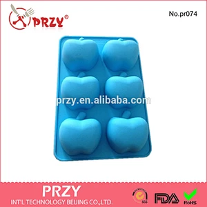 Wholesale apple shape fruit soap mold