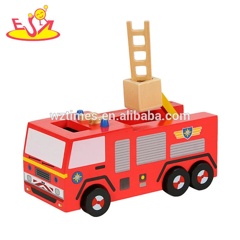 2018 new design funny wooden toy car for kids W04A365