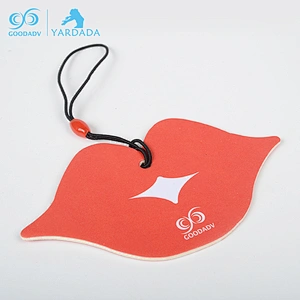 High Quality Custom Logo Printed Paper Car Air Freshener