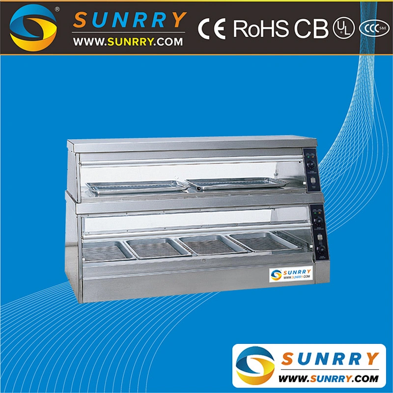 Humidity convection 6 trays buffet hot food display warmer and display counter for food warmer equipment