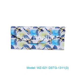 CMYK Printing Foldable Triangle Sunglasses Case Folding Glasses Case