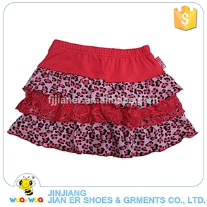 Elastic waist lace design 0-24M baby girl cotton short dress