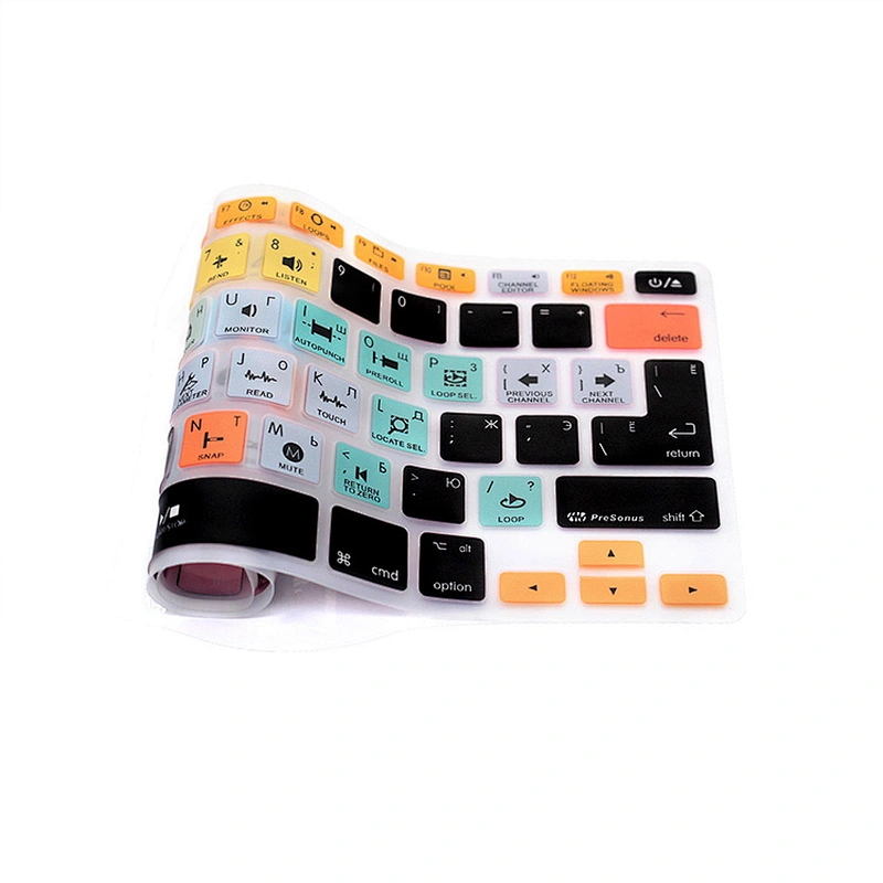 OEM Products studio one hotkeys keyboard skin Hot key Dust-proof Russian Laptop Keyboard Custom Skins For Mac Book Pro 13