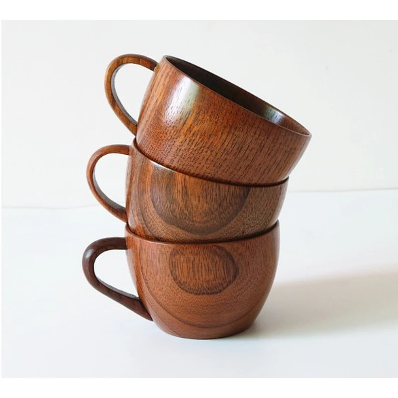 Creative wood cup, water cup, coffee cup