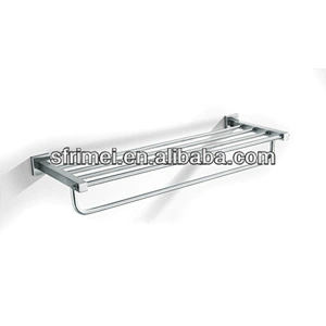 High End Bathroom Shelf Wall-mounted Towel Rack 304 Stainless Steel Towel Rack Ladder Bathroom Towel Holder