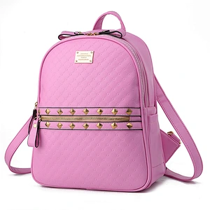 2019 New Product Fashion Trend Women Leather Backpack Bags
