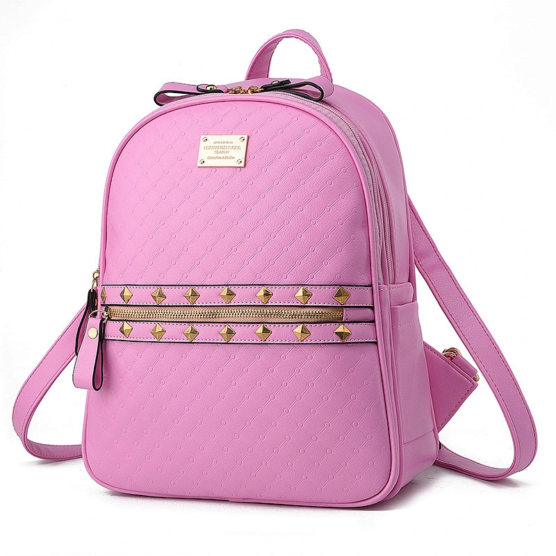 2019 New Product Fashion Trend Women Leather Backpack Bags