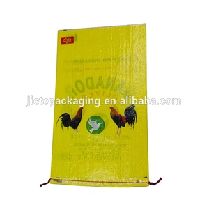 laminated and printed virgin transparent plastic pp woven rice packaging bags