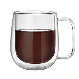 Custom logo screen print glass cup vintage wine glass cup for bar