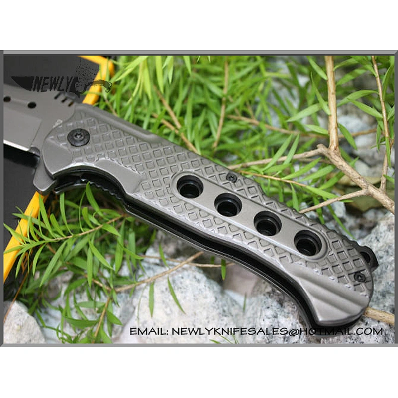 Quick Opening Camping Survival Knife Folding Knife Tactical Pocket Knife