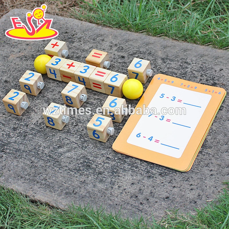 2018 wholesale baby wooden learning blocks new design kids wooden learning blocks best children wooden learning blocks W12F017