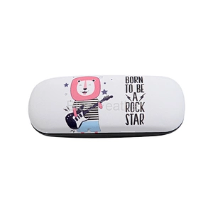 Matte Pu Animal Printing Eyeglasses Case for Children