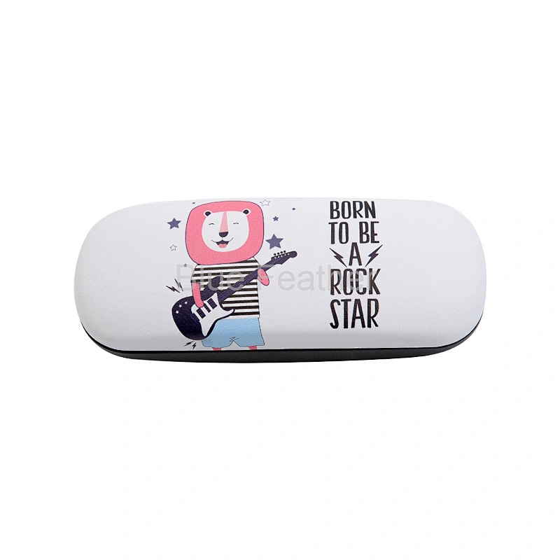 Matte Pu Animal Printing Eyeglasses Case for Children
