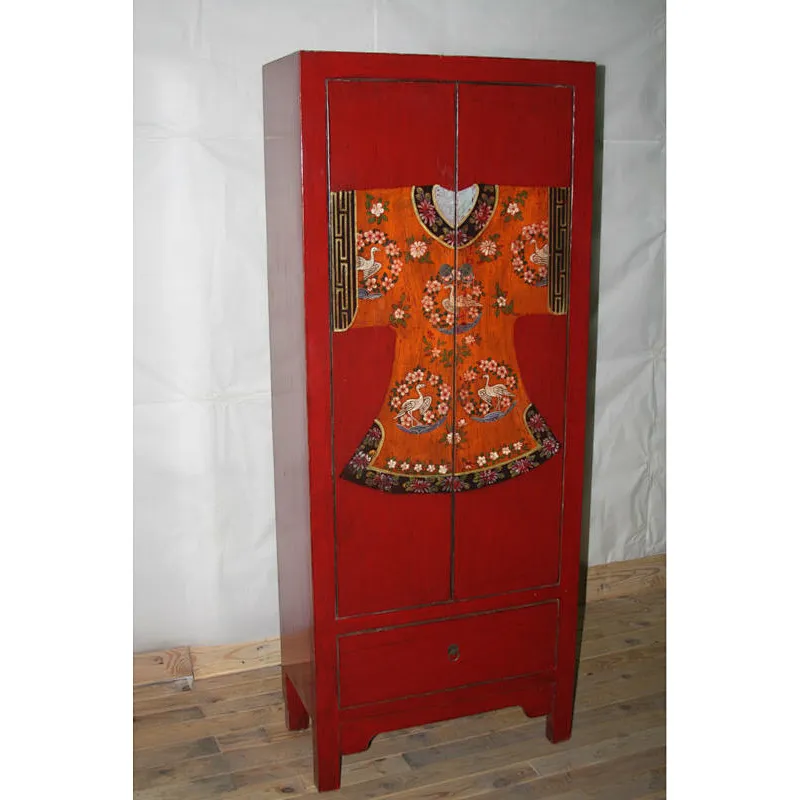 Chinese antique bedroom printing furniture