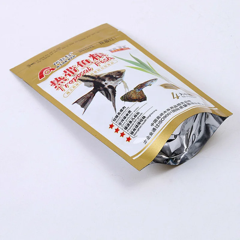 Colour printing PE vacuum pack fish grain bag