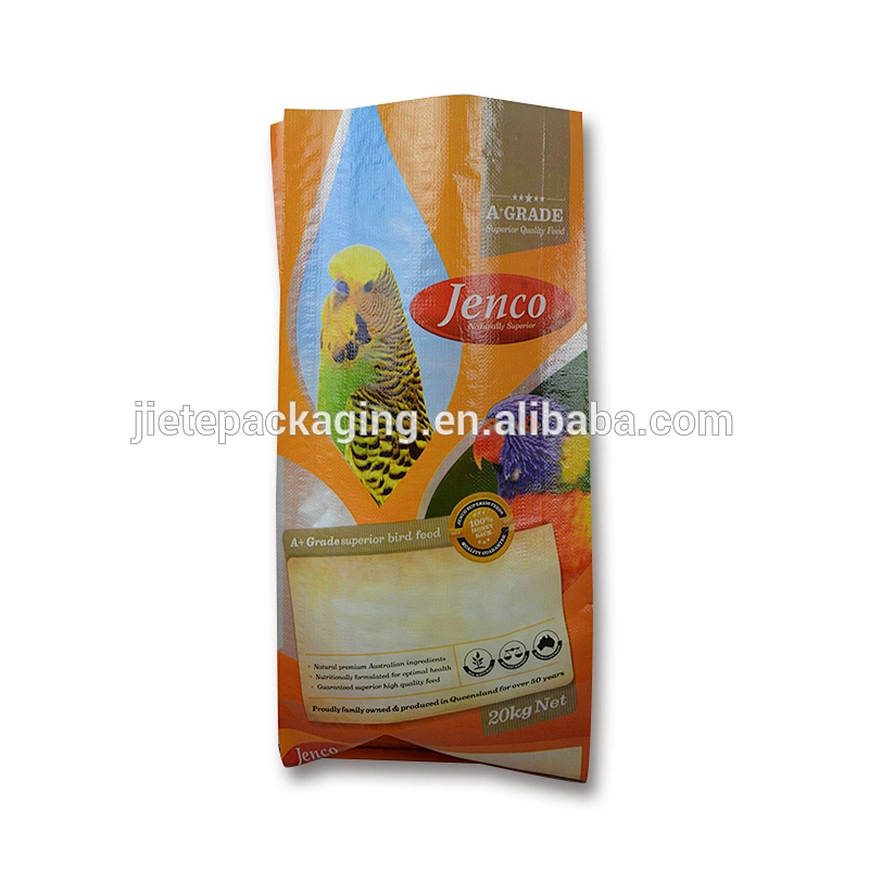 Video, PP woven bird food bags dry bird food packaging 20kg 25kg 50kg
