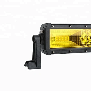 Yellow 144w 216w led light bar 540w 432w 270w 3 row LED long strip lamp