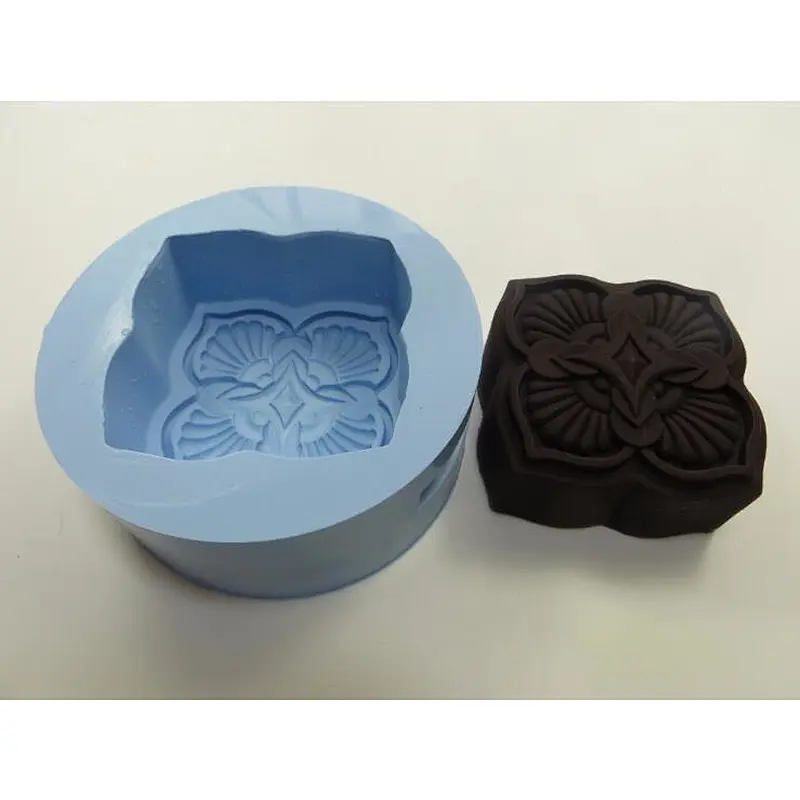 QT0044 diy soap making mould handmade Candle Silicone soap Mold przy