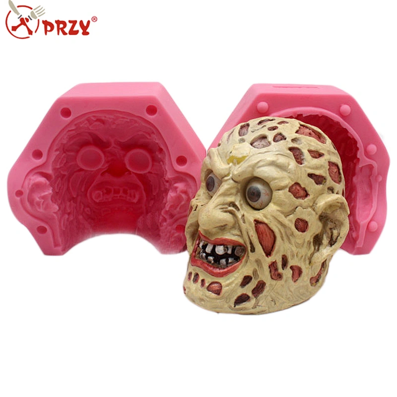 Halloween cake decoration mold skull silicone molds Skeleton Mousse cake mold