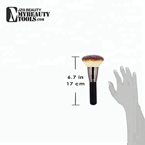 Cosmetics private label cushion liquid makeup powder stick cream plastic foundation makeup brush set