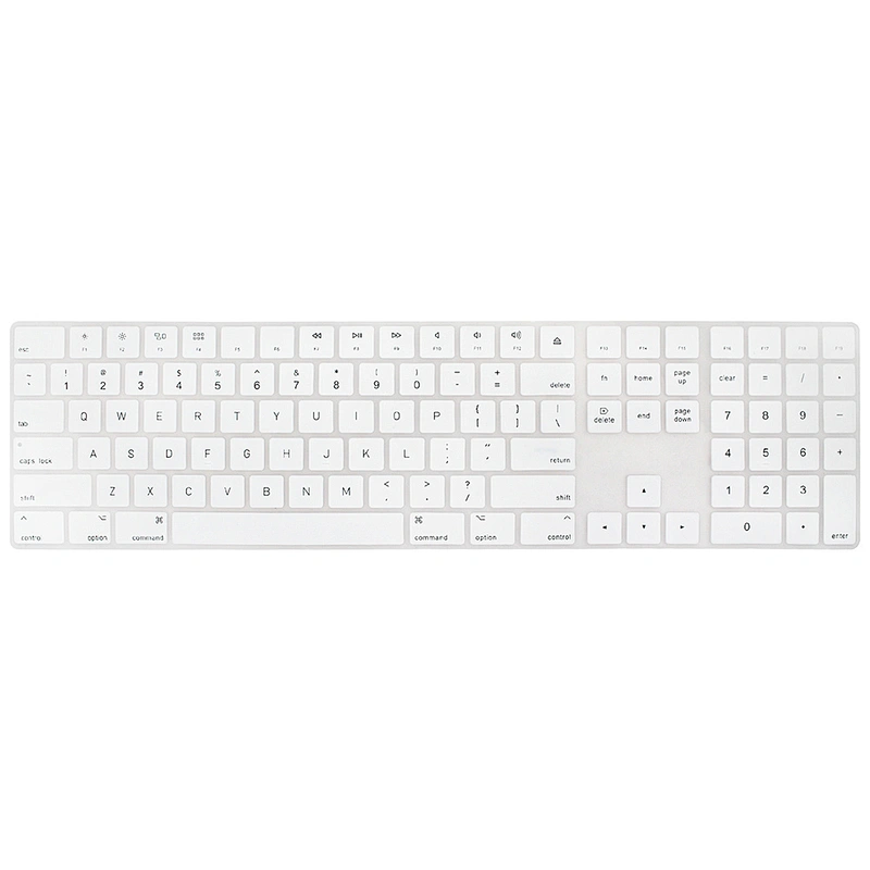 keyboard protector custom keyboard skin cover Keypad Skin for Magic Keyboard with Numeric Keypad A1843 MQ052LL/A