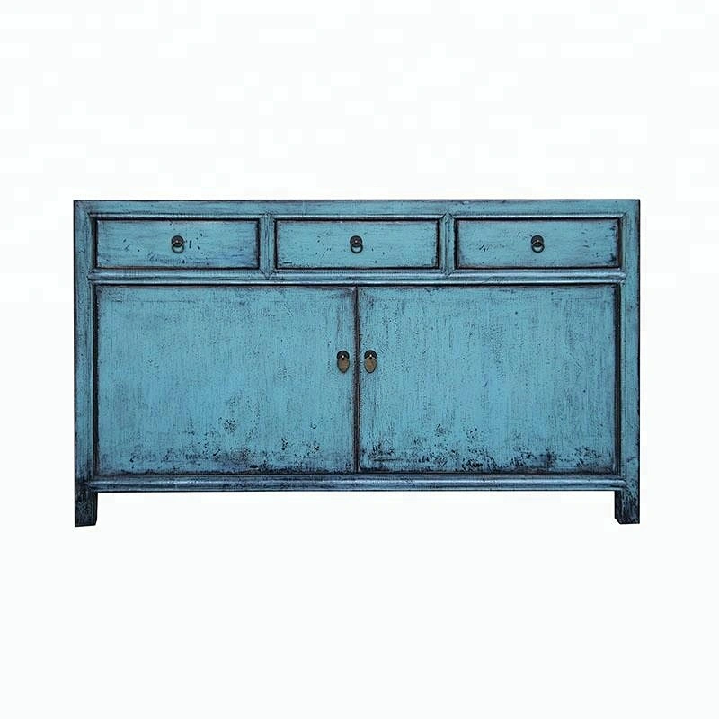 wholesale chinese antique reproduction lacquered vintage buffet furniture