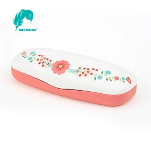 Flowers Clamshell Case Spectacle Eyeglasses Case