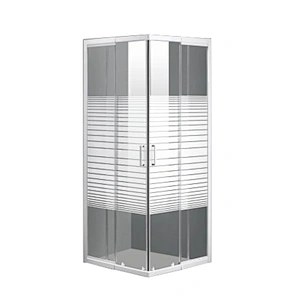 2018 Hot Sale Star Shower Simple Sliding Door Shower Enclosure