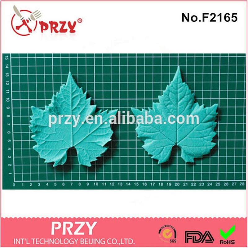F2165 PRZY Flower Leaf silicone cake mold for cake decorating