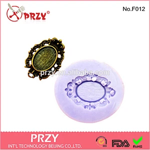 Picture frame silicone molds for fondant , cheap silicone molds for fondant