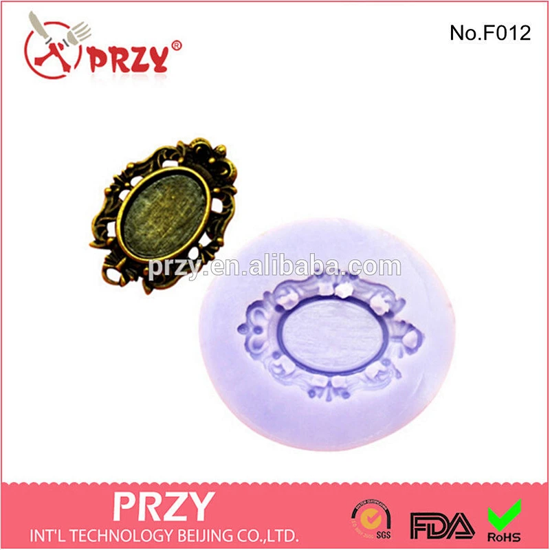 Picture frame silicone molds for fondant , cheap silicone molds for fondant