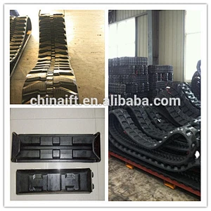 SK130 rubber track shoes for sale