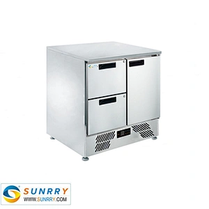 Under Working Table Refrigerator Use In Restaurant