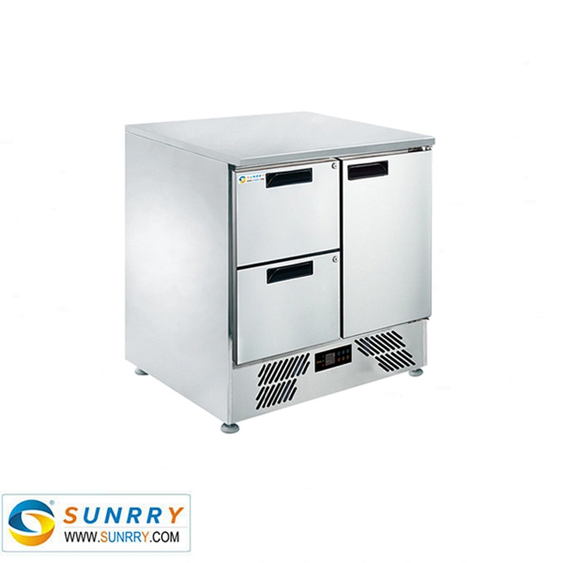 Under Working Table Refrigerator Use In Restaurant