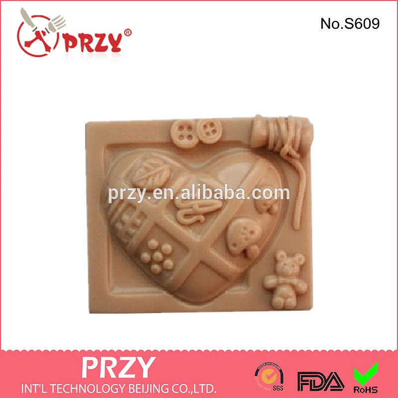 wholesale FDA handmade soap making custom silicone soap molds