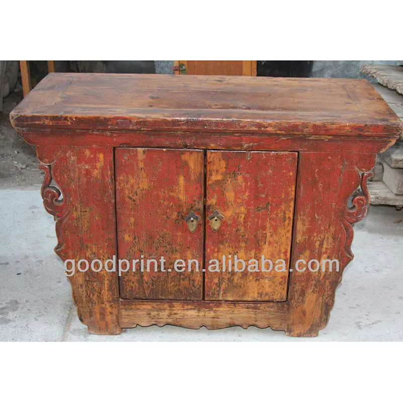 Chinese Antique TWO DOOR cabinet Asian Furniture