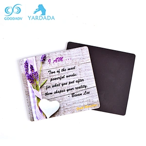 Promotional Custom Refrigerator Sticker,Souvenir Flowers Picture Fridge Magnet