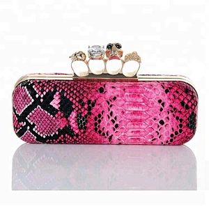 2013 Fashion metal clutch bag with stones U0005-078