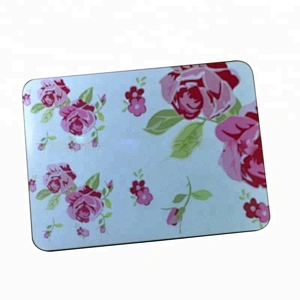 Souvenir gifts mdf cork mat / cork mat / heat protection table mat