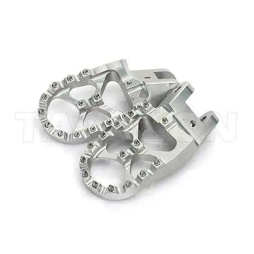 Custom aluminum motorcycle foot rests for Honda African Twin 2016 2017