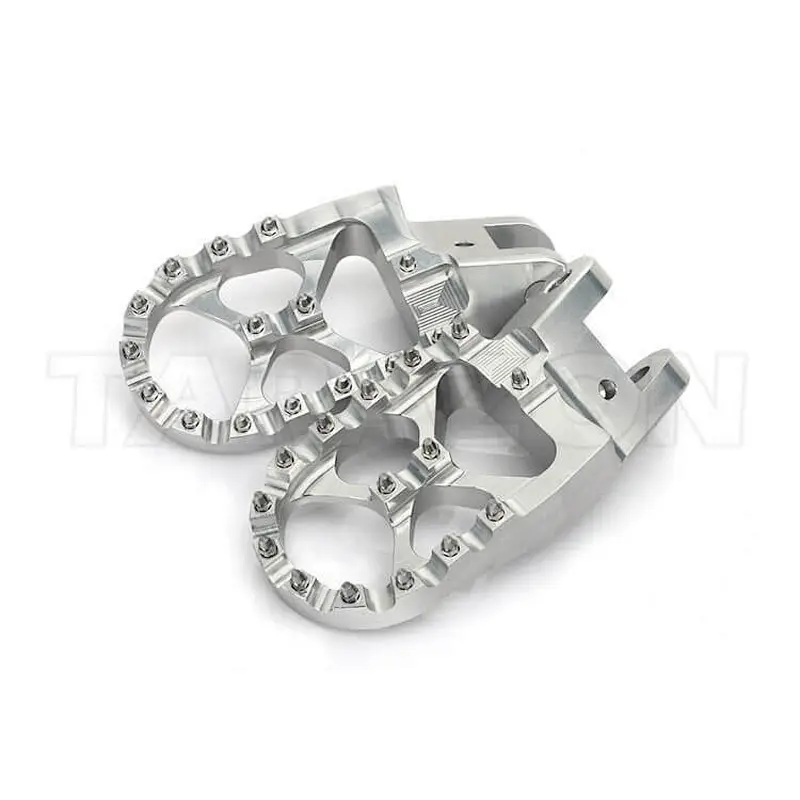 Custom aluminum motorcycle foot rests for Honda African Twin 2016 2017