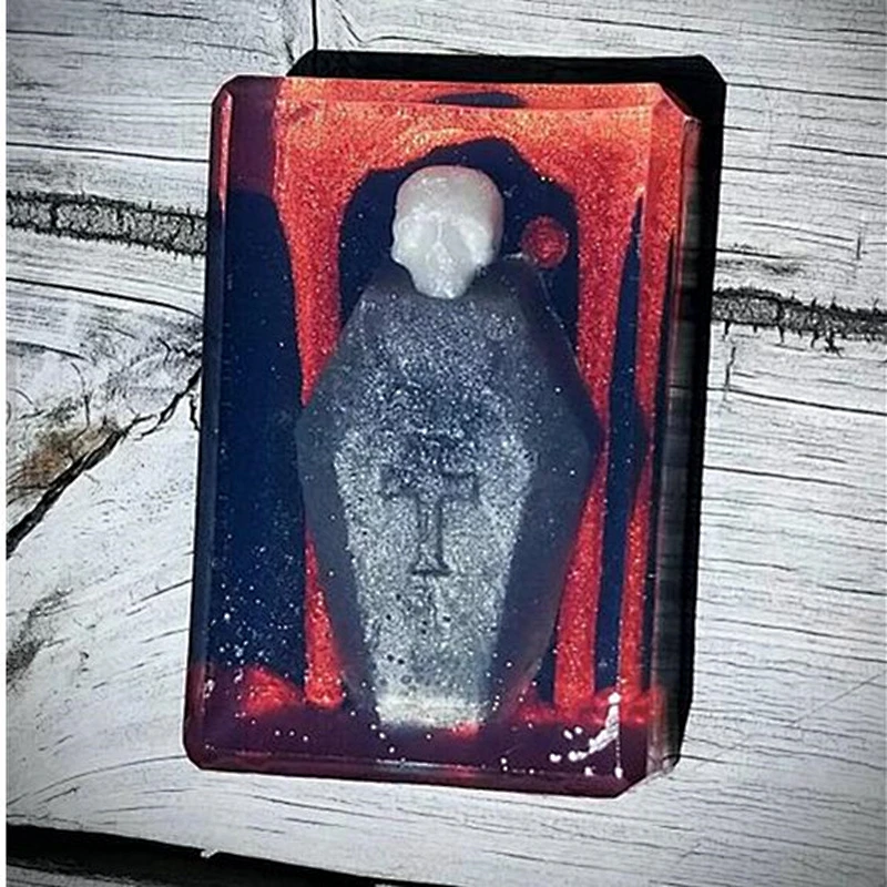 Halloween series Soap making, silicone molds