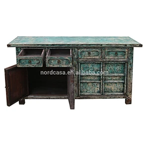 Chinese antique solid wood living room cabinet Beijing
