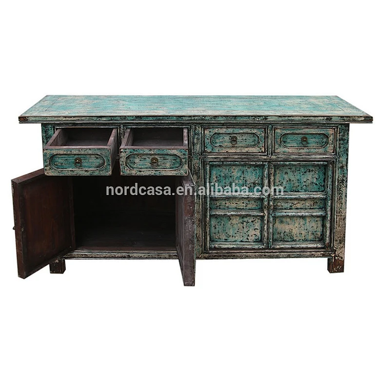 Chinese antique solid wood living room cabinet Beijing
